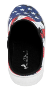 Montana West Western Print Collection Sneaker Slides