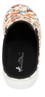 Montana West Western Print Collection Sneaker Slide (Multi)